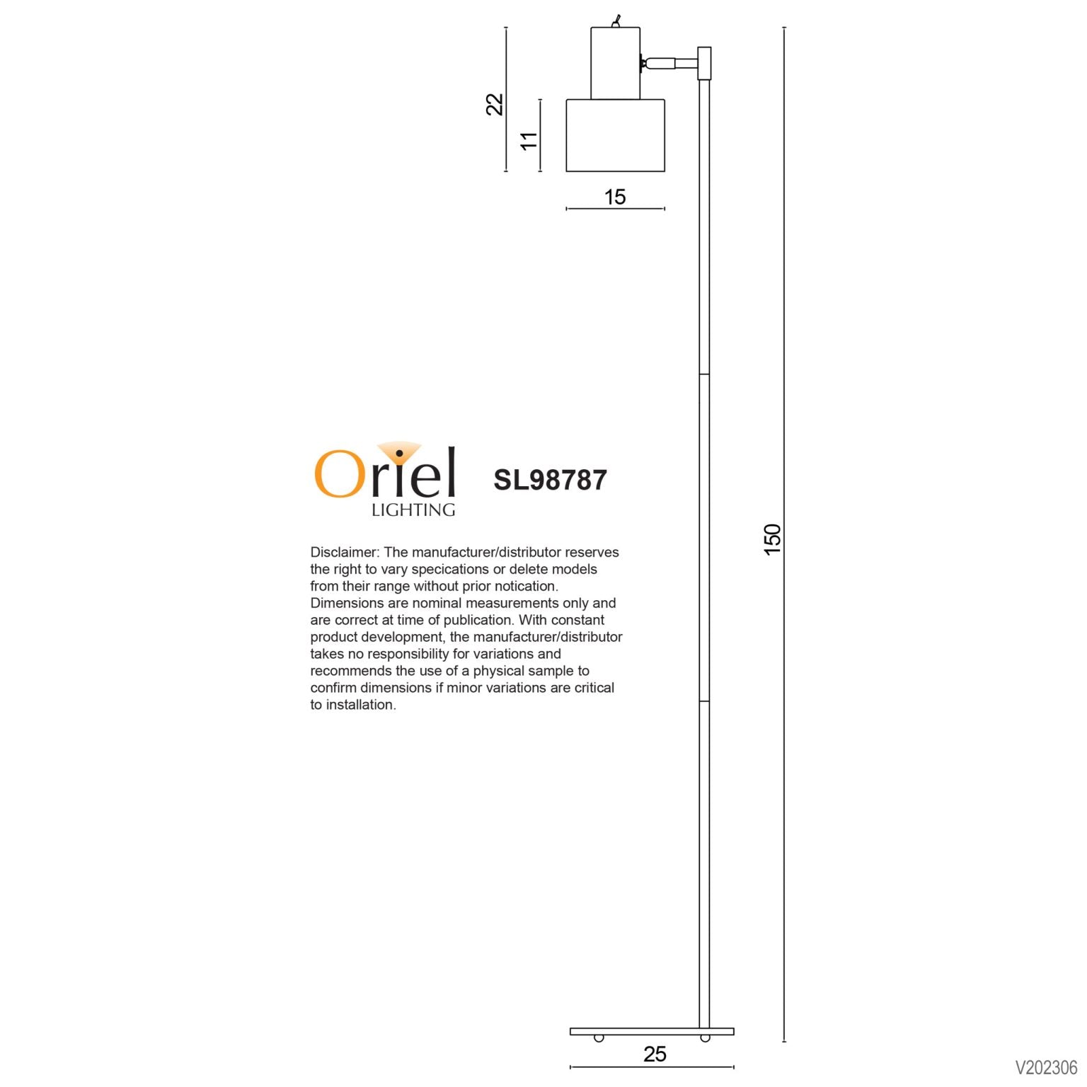 ARI FLOOR CO Floor Lamp